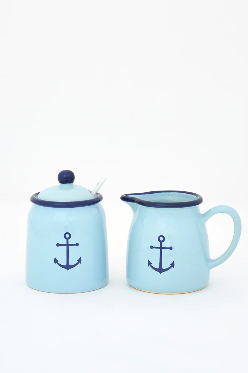 Coastal Anchor Milk & Sugar Set 2