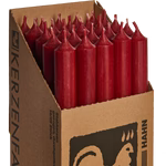 Dark Red Tall Dinner Candle 10" Tall 3