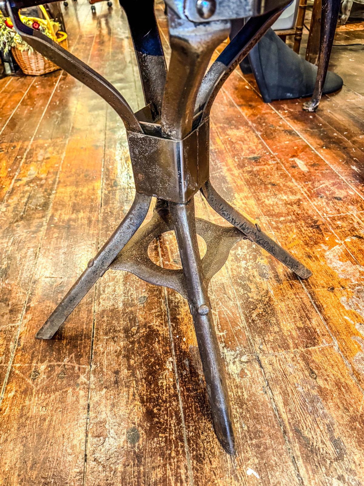 Early 20th Century Evertaut Industrial Workshop Chair 3