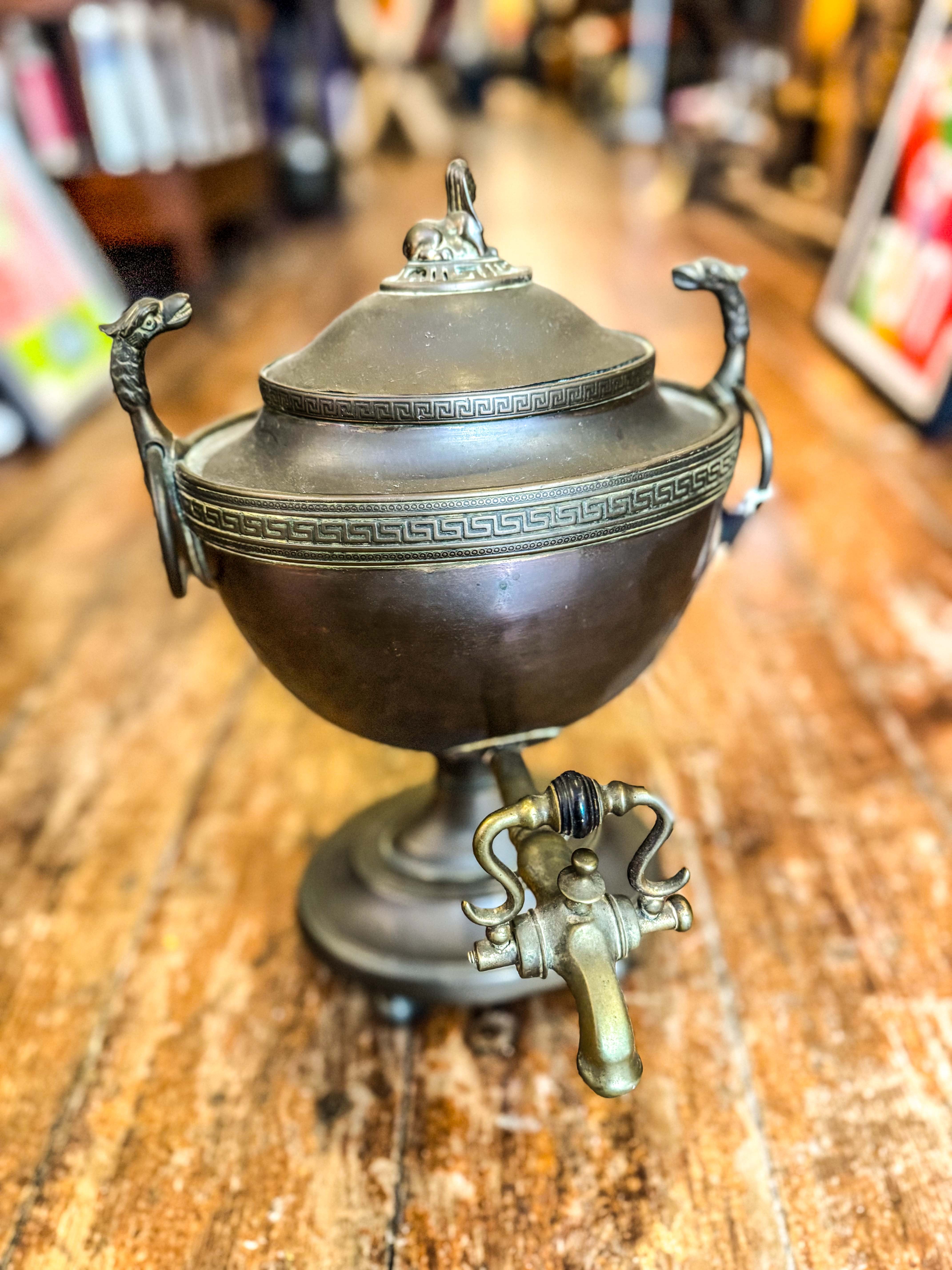 Egyptian-Inspired Regency Samovar 1795-1837 | Antique Samovar – Deja Vu ...