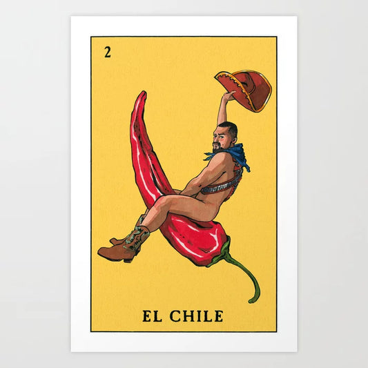 El Chile Print By Felix d'Eon