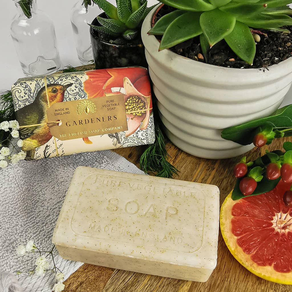 English Soap Company - Anniversary Gardeners Exfoliating Soap (190g) 2