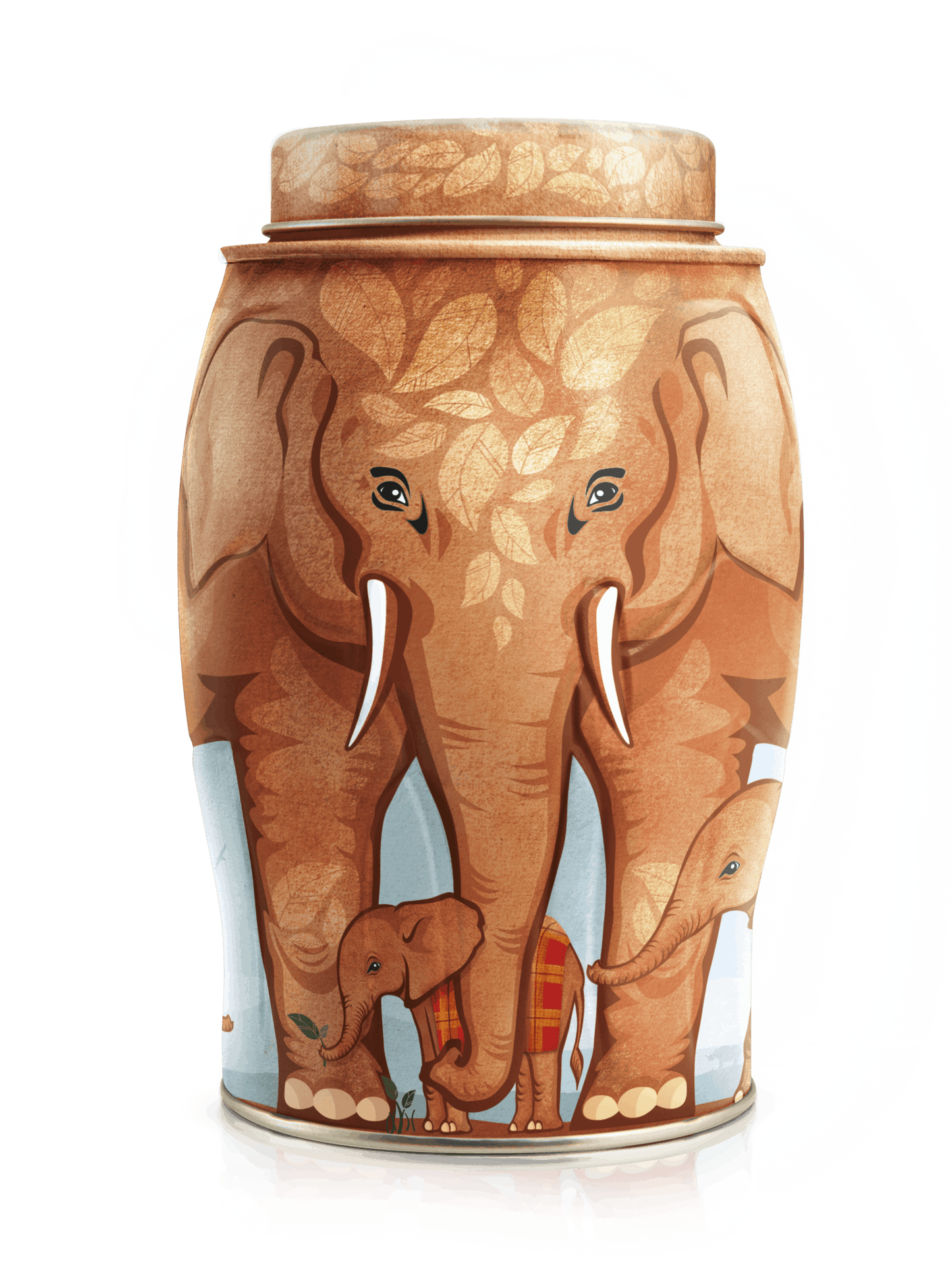 "Tsavo" Elephant Tea Caddy