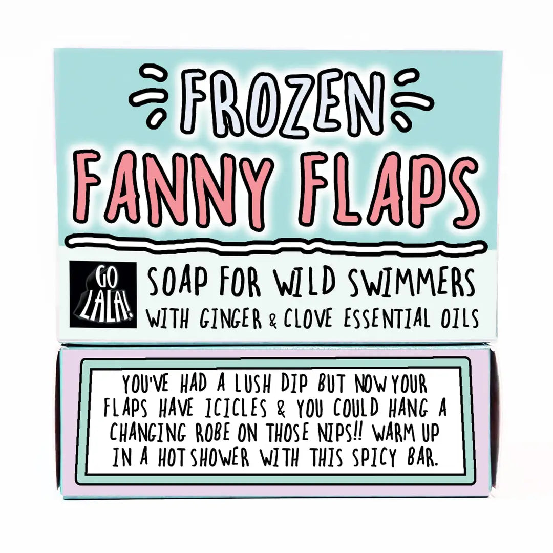 "Frozen fanny Flaps" Soap Ginger And Clove Funny Gift 1