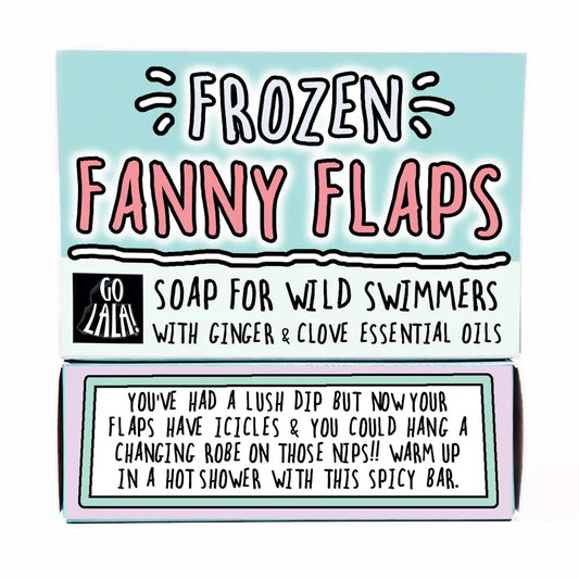 "Frozen fanny Flaps" Soap Ginger And Clove Funny Gift 1