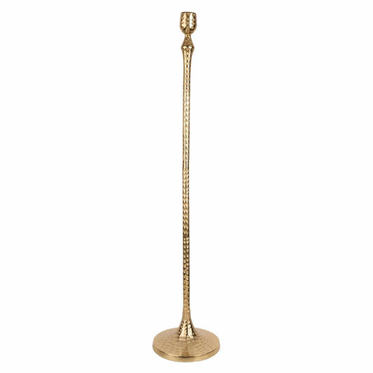 Gold Metal Taper Candleholder, 80cm | Autumn & Christmas Table Decor