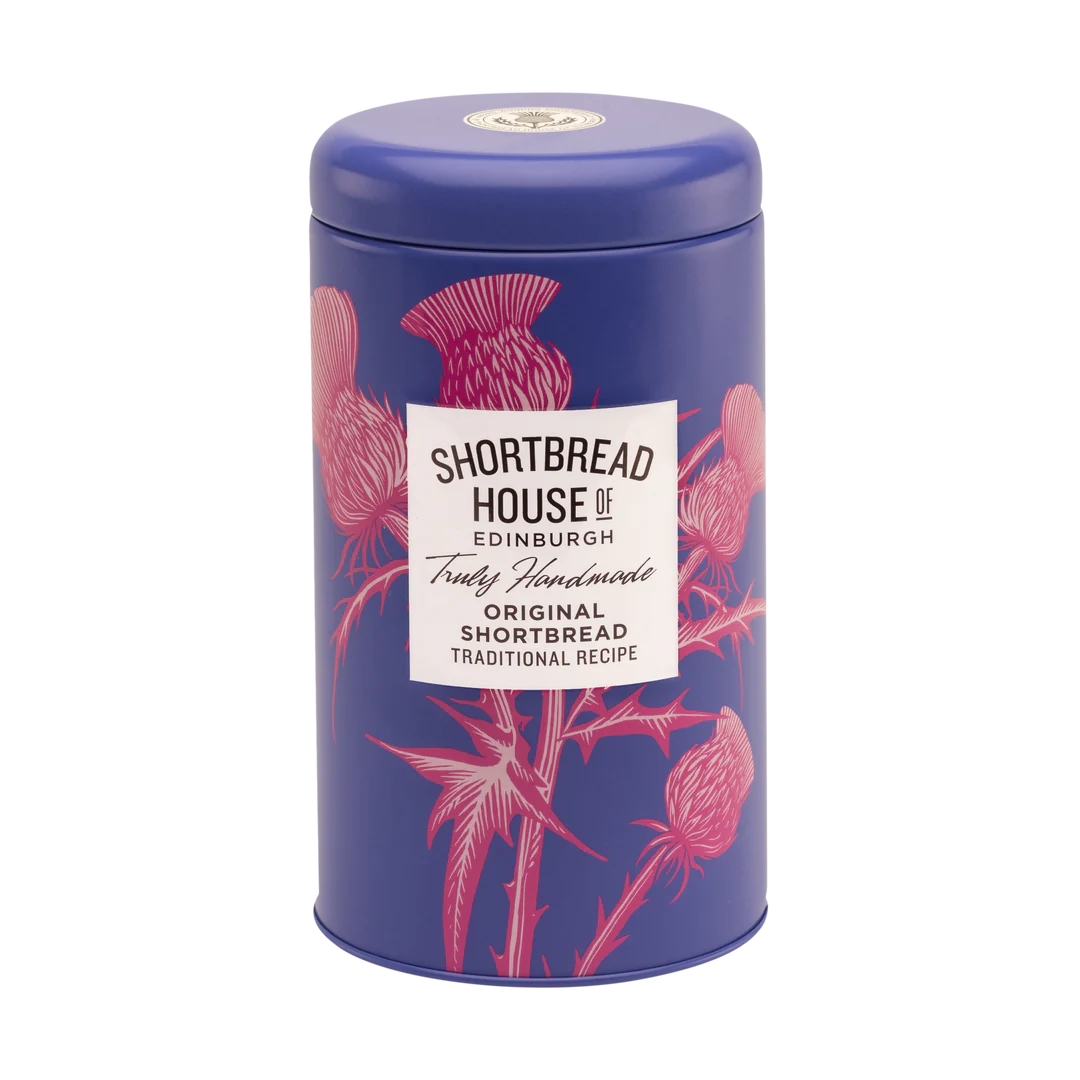 Handmade Traditional Shortbread Biscuits – 140g Gift Tin  tin