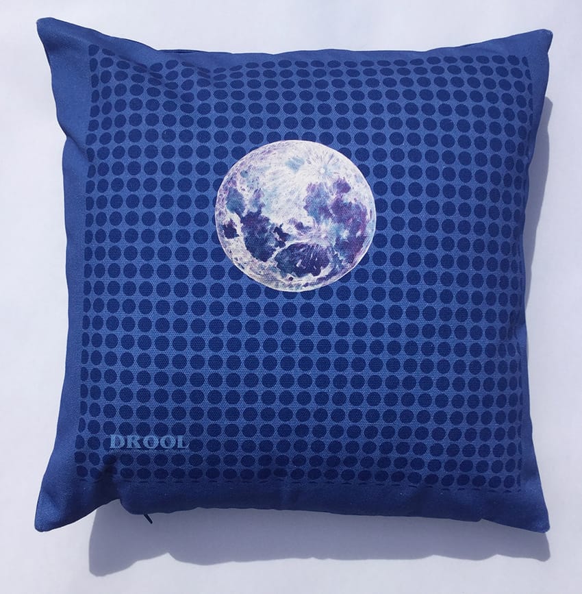 Hare and the Moon 2 Cushion 46 cm x 46 cm back