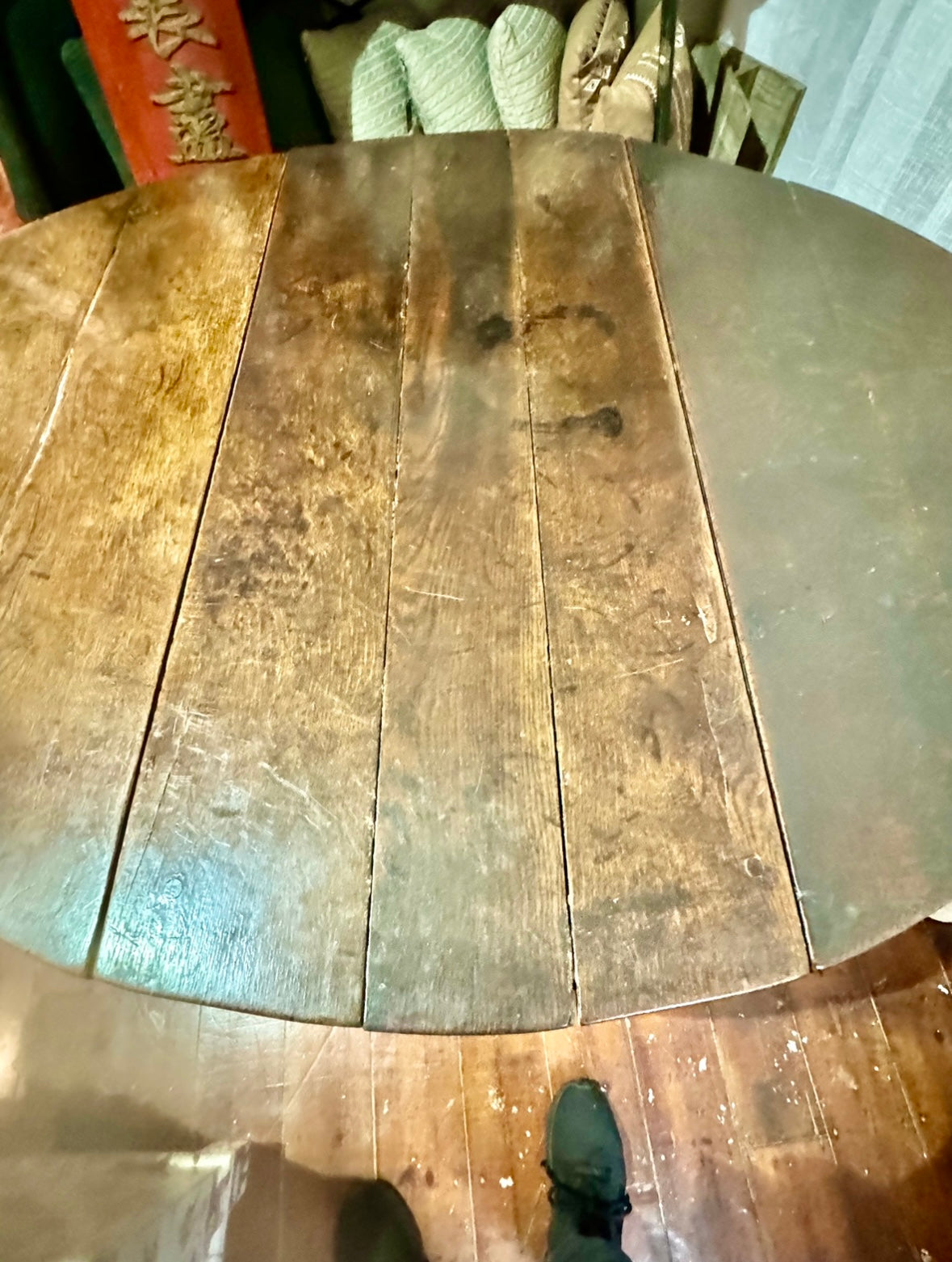 18th Century Oak Gate Leg Table