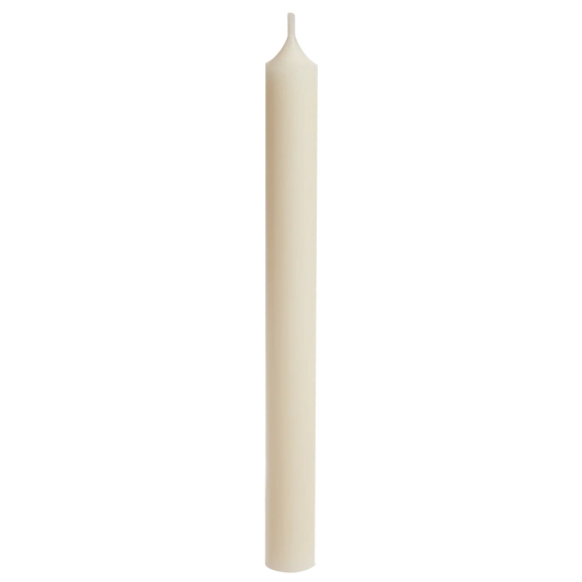 Ivory Tall Dinner Candle 10" Tall 1