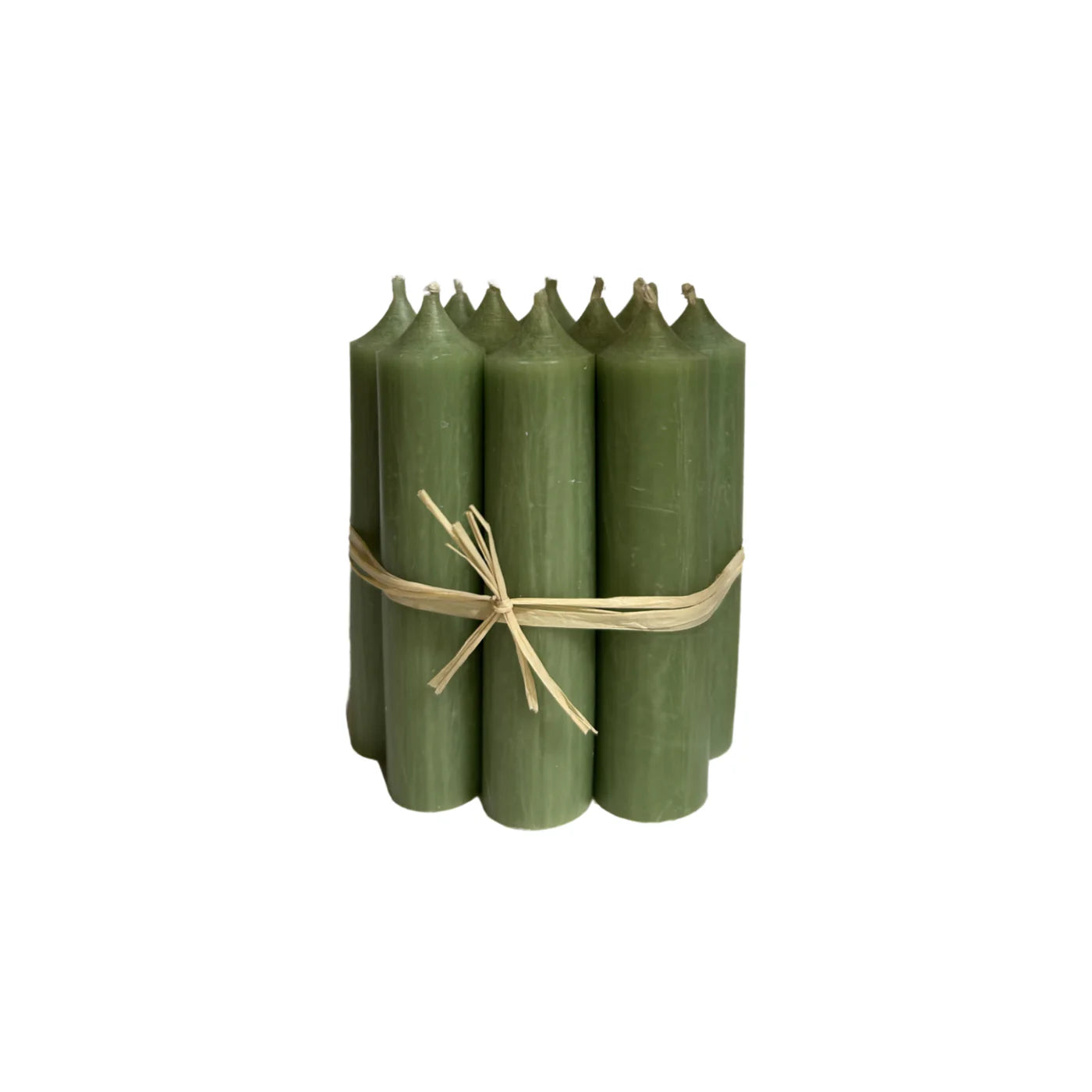 Jade Short 4" Dinner Candles 2