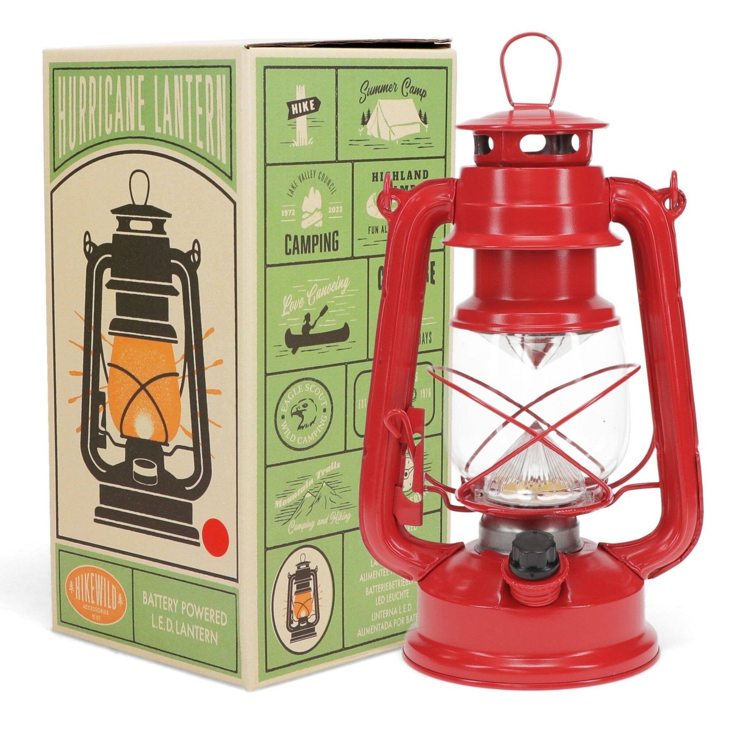 LED Hurricane Lantern – Antique Style Battery Lantern 1