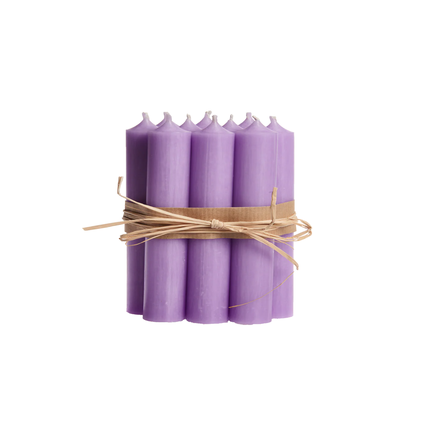 Lavender, Short 4" Dinner Candles 2