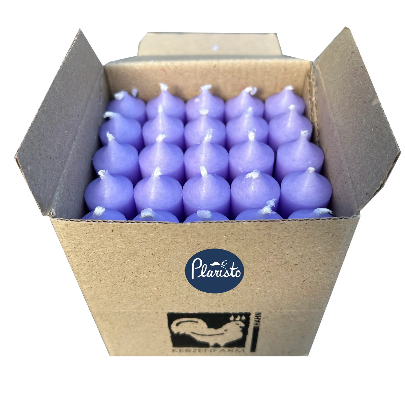 Lavender, Short 4" Dinner Candles 3