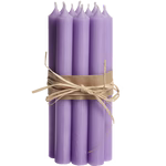 Lavender Tall Dinner Candle 10" Tall 2