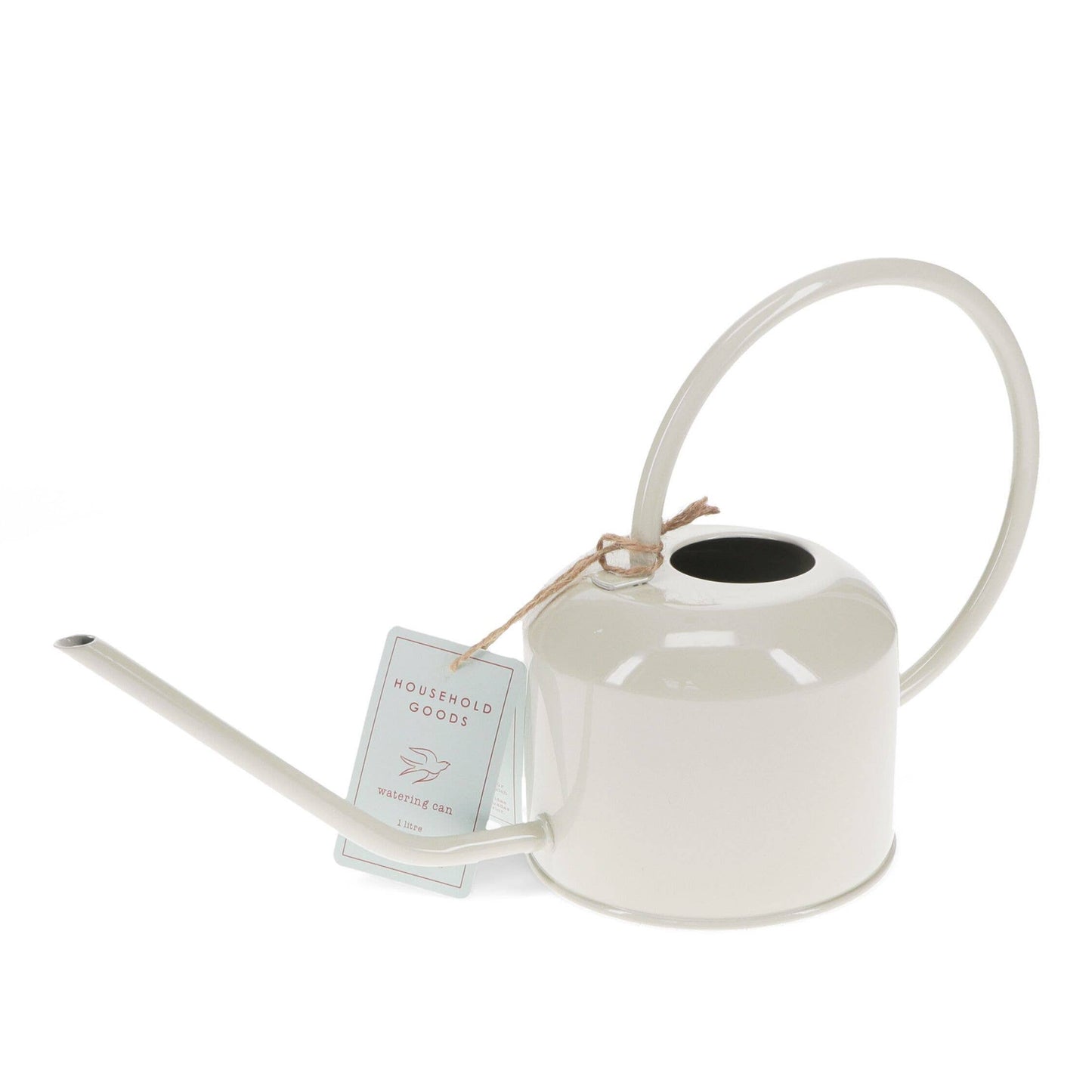 Metal Watering Can 1Ltr - Stone Grey 2