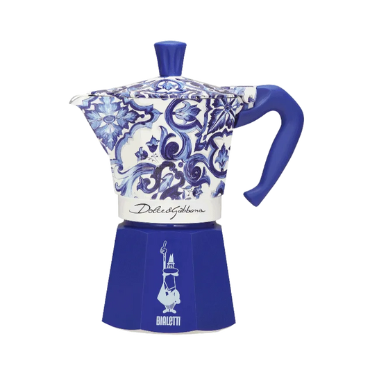Moka Express Bialetti Dolce&Gabbana - Mediterrean Blue - 6 cup