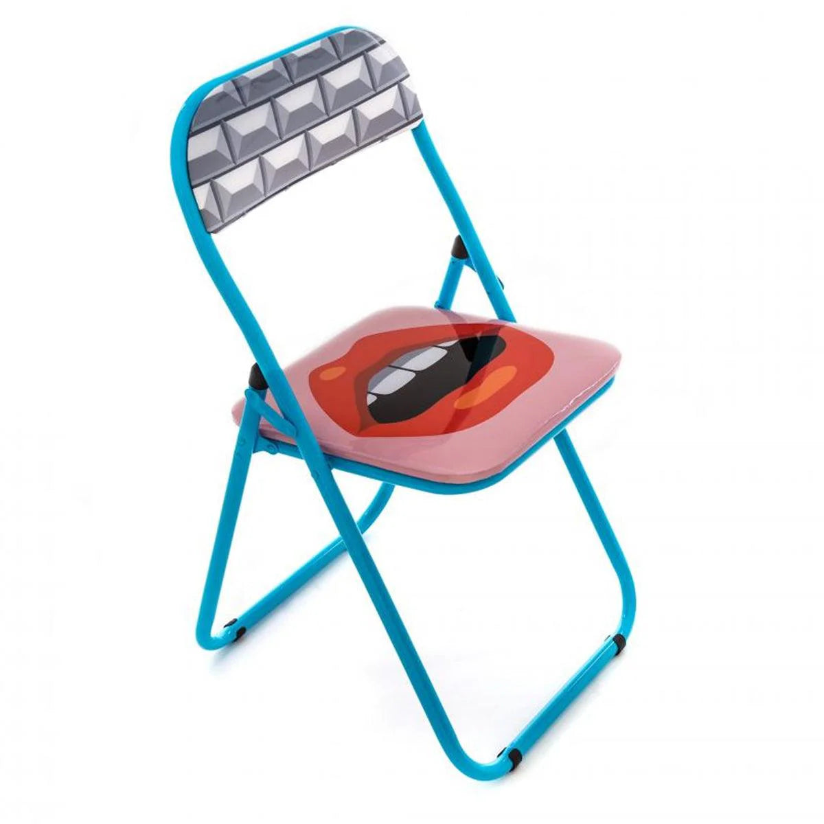 Seletti Studio Job Blow Folding Chair "Mouth"