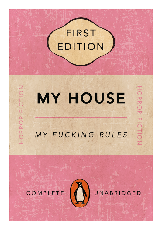 A4 " My House" Poster