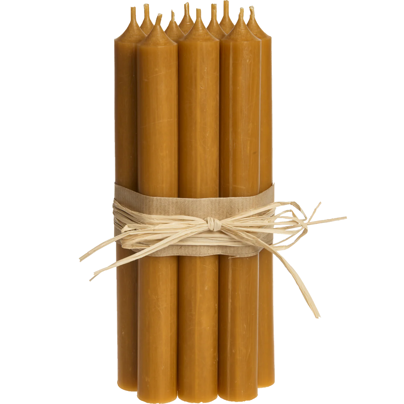 Natural Tall Dinner Candle 10" Tall 2