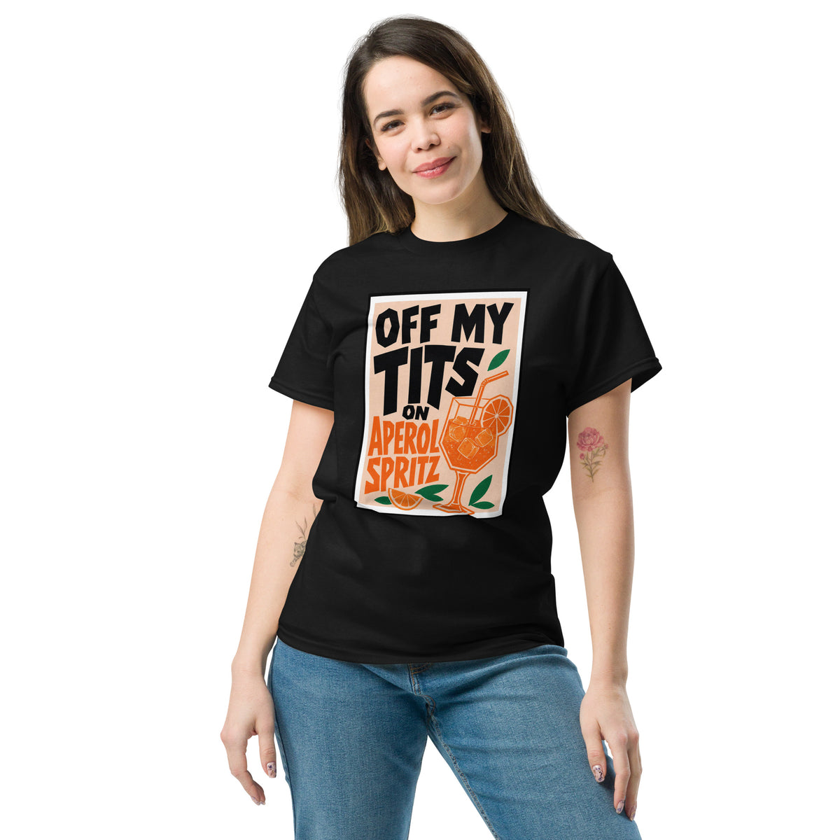 Off My Tits on Aperol Spritz T-Shirt#20