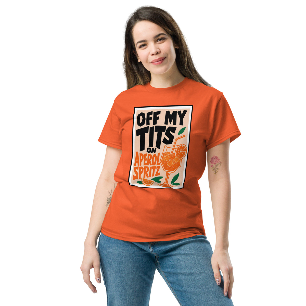 Off My Tits on Aperol Spritz T-Shirt#21
