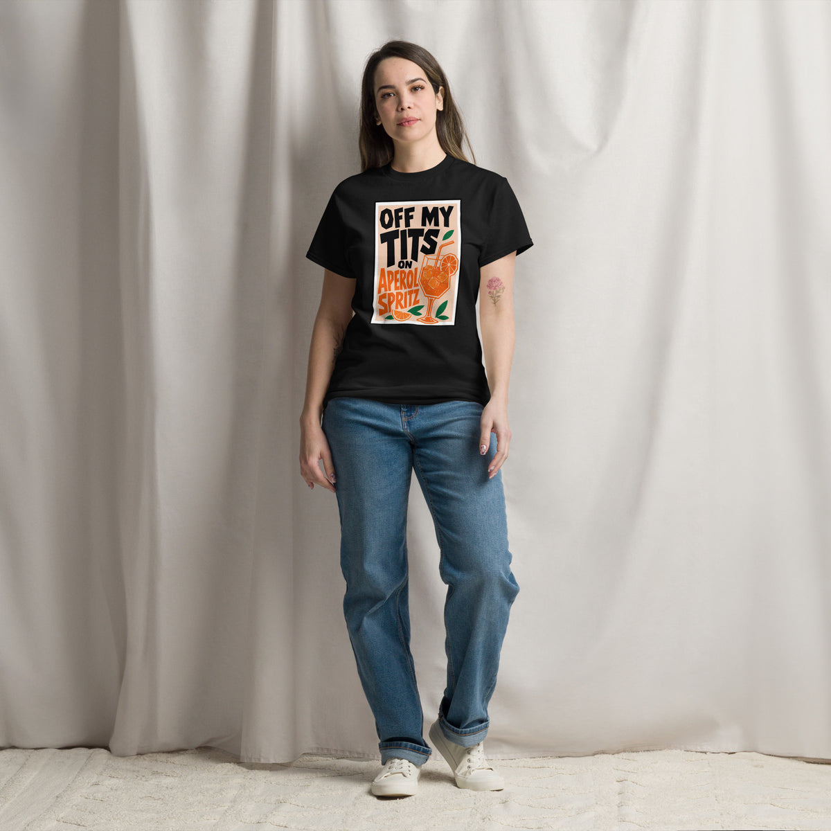 Off My Tits on Aperol Spritz T-Shirt#28
