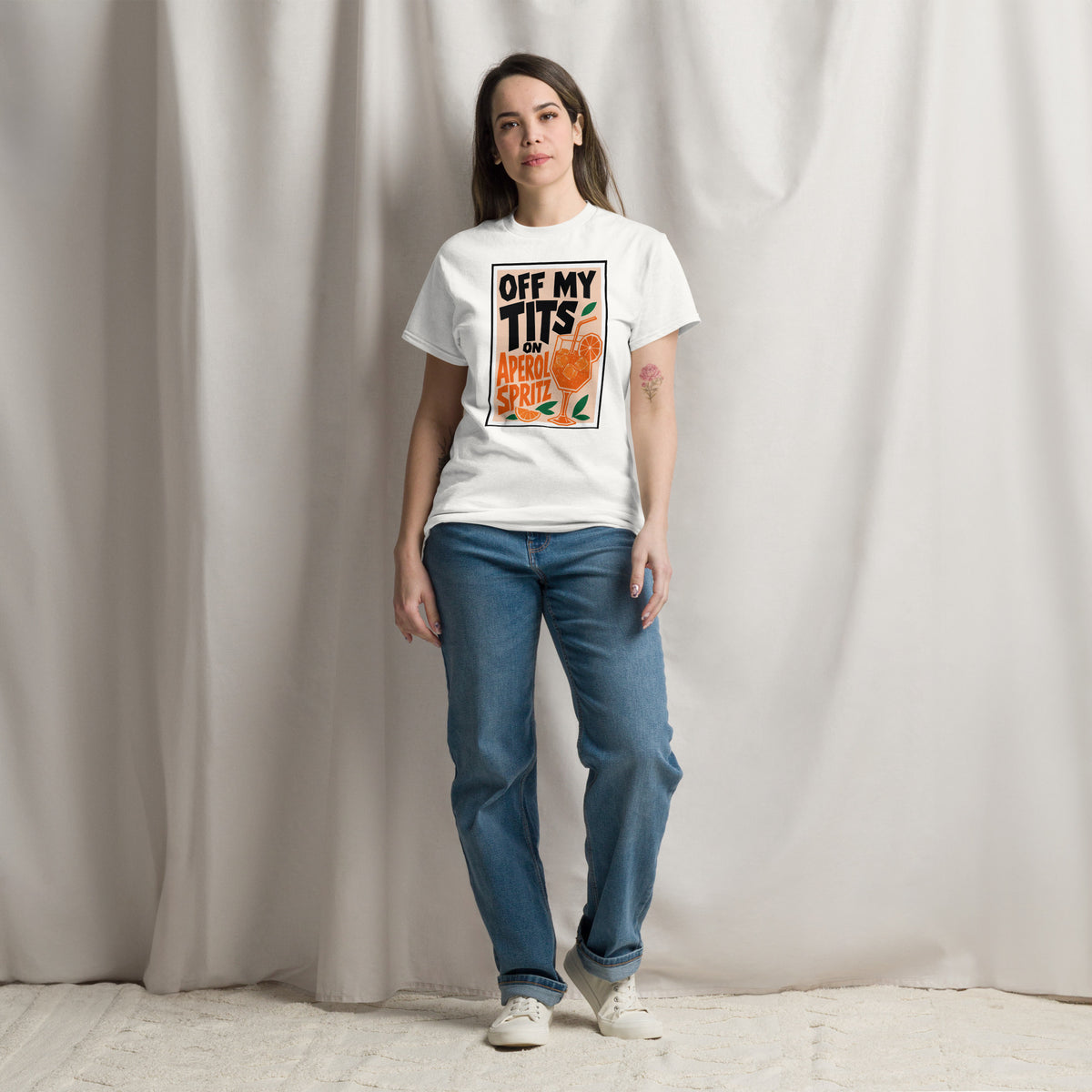 Off My Tits on Aperol Spritz T-Shirt#30