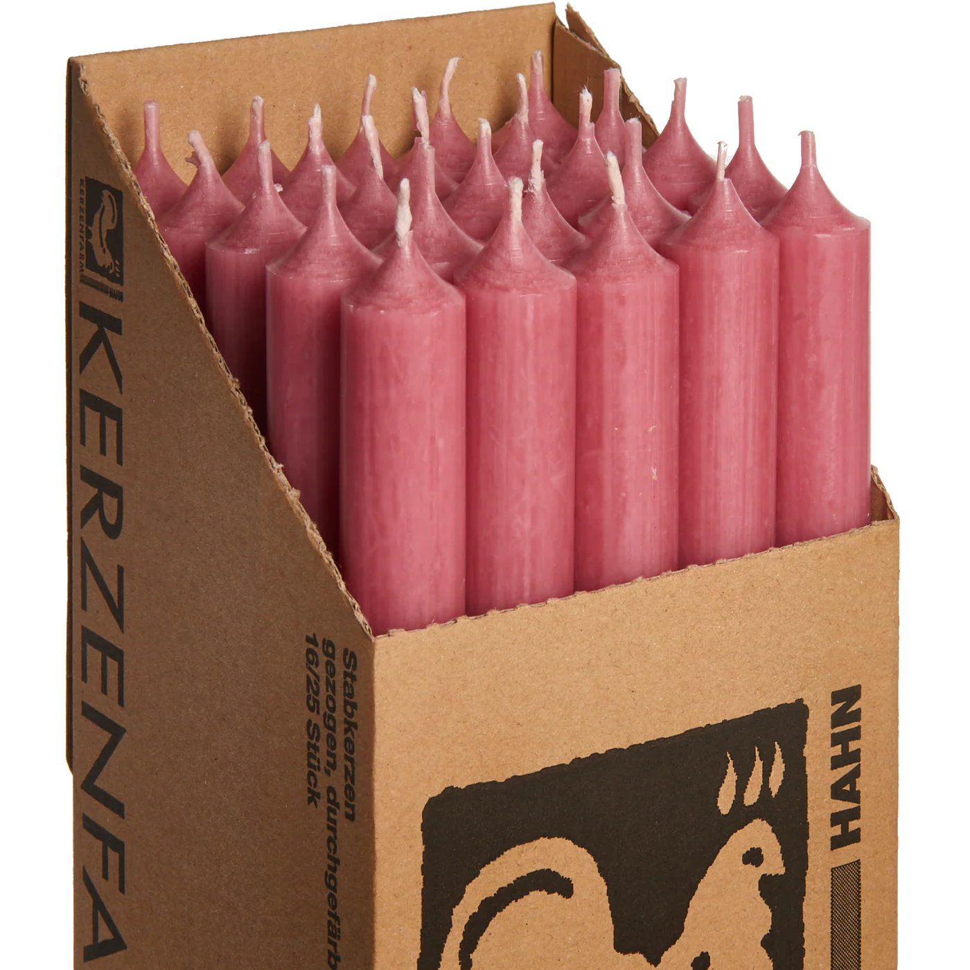 Old Rose Tall Dinner Candle 10"Tall  3