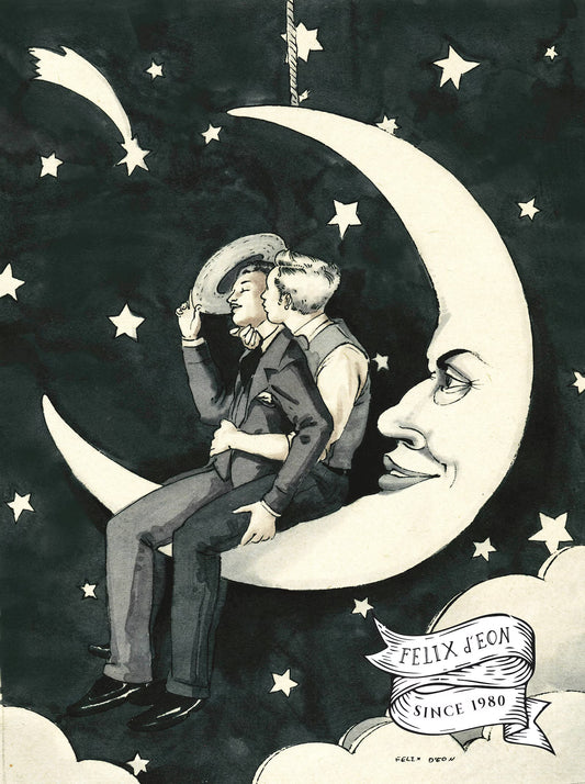 "Paper Moon" - Print By Felix d'Eon