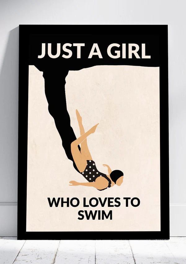 Just a girl who loves to swim#1