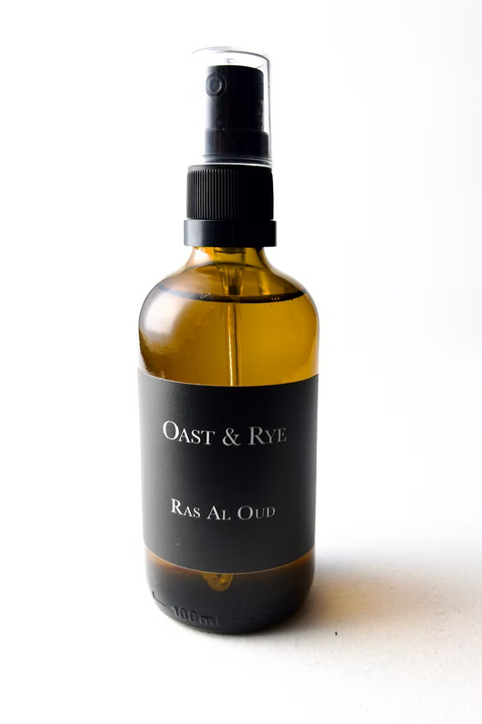Oast and Rye Ras and Oud Luxury Perfume Room Spray 1