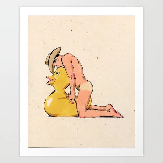 "Rubber Duck" Print By Felix d'Eon