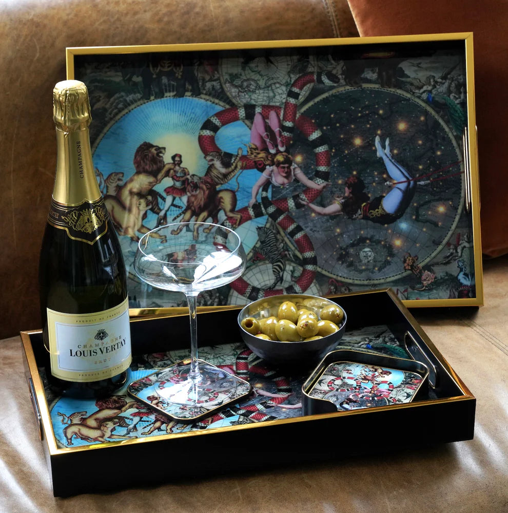 Cirque De Monde Large Serving Tray