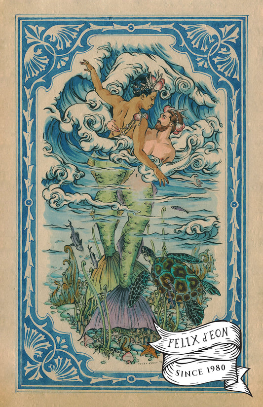 "Sea Princes" - Print By Felix d'Eon