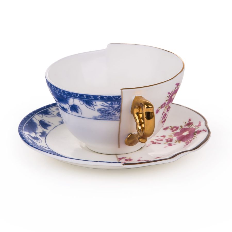 Hybrid  - Zenobia Tea Cup And Saucer - Seletti