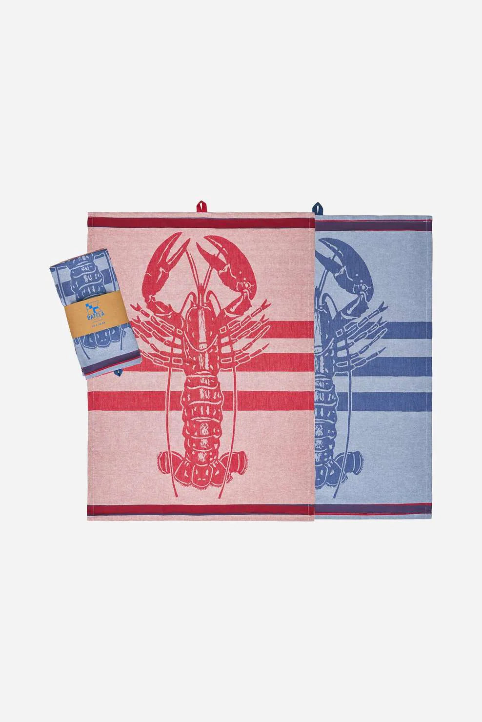 Set of 2 lobster kitchen towels#2