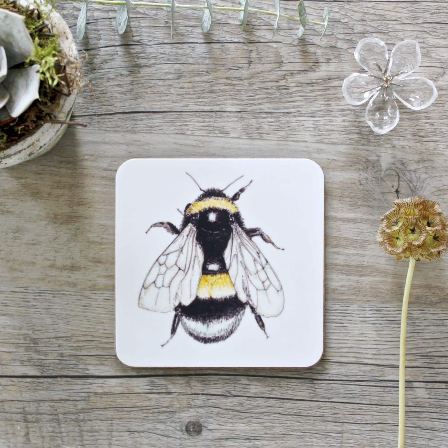 Bumblebee Set of 4 Coasters