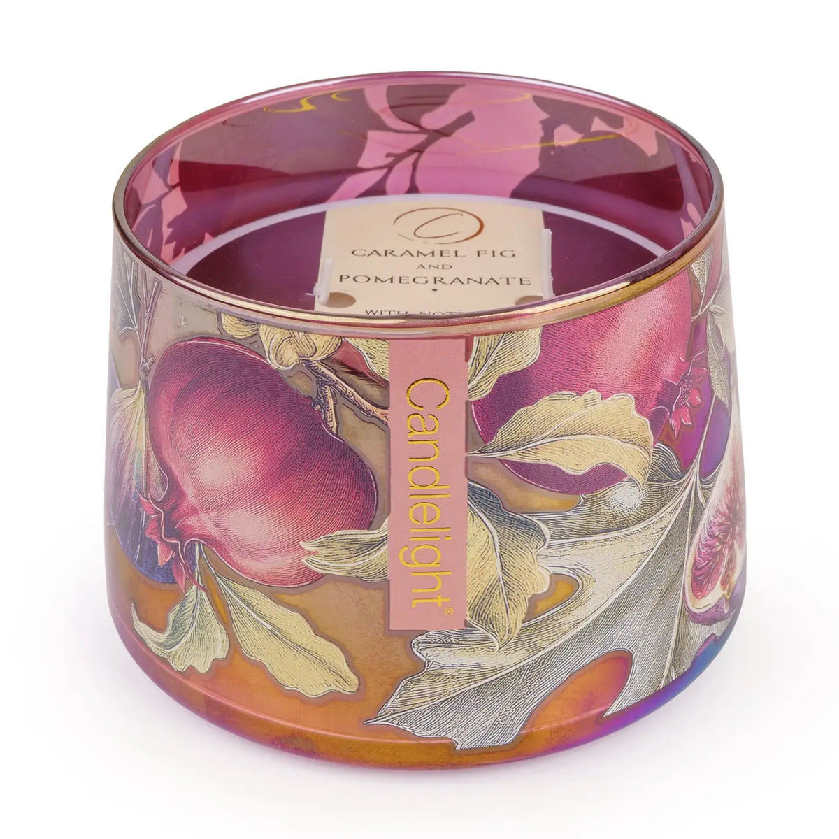 Tapered Candle - Fig & Pomegranate 3