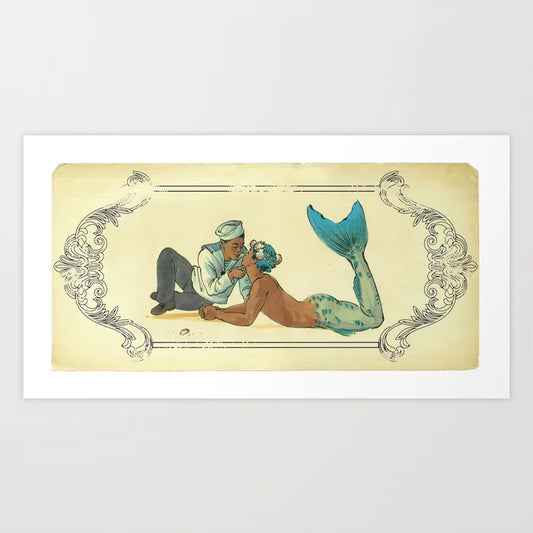 "The Siren's Allure" Print By Felix d'Eon 