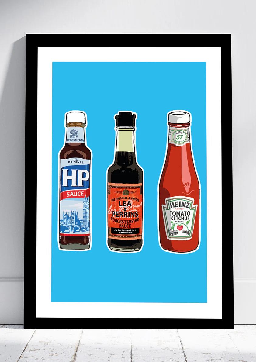 Three Sauces Poster