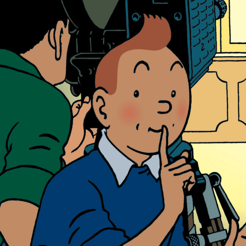 Tin Tin Book Cover Posters "Les Bijox De La Castafiore "2