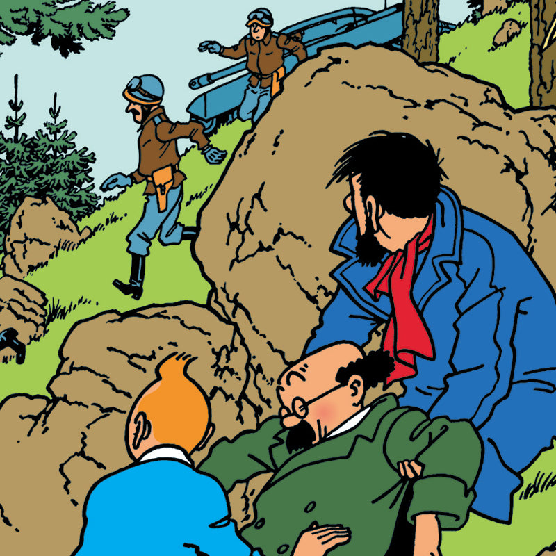 Tintin Poster — L'Affaire Tournesol (The Calculus Affair)2