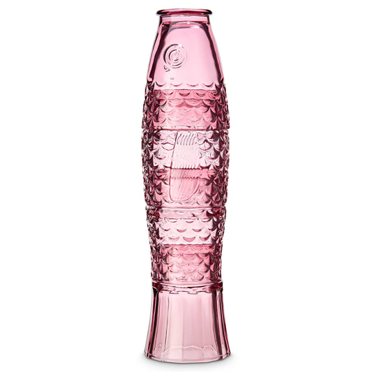 Uberstar Fish Stacking Glasses – Set of 4 Pink Glass Tumblers