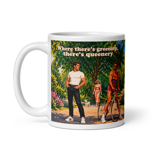 Where There’s Greenery, There’s Queenery! 11oz Mug 3