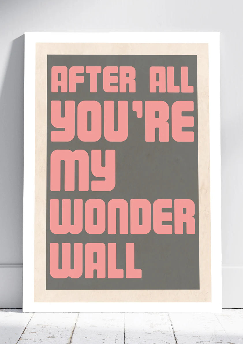 Wonder Wall Poster