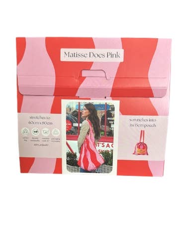 MAXI Bag - stretchy tote - Matisse Does Pink
