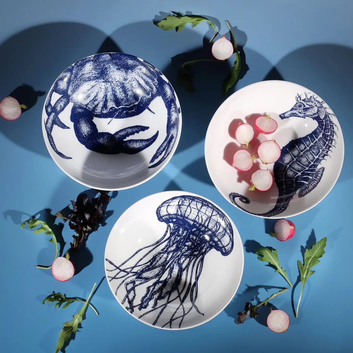 Bone China Jellyfish Bowl