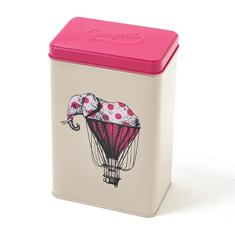 Elephant'r Rectangular Tin Box