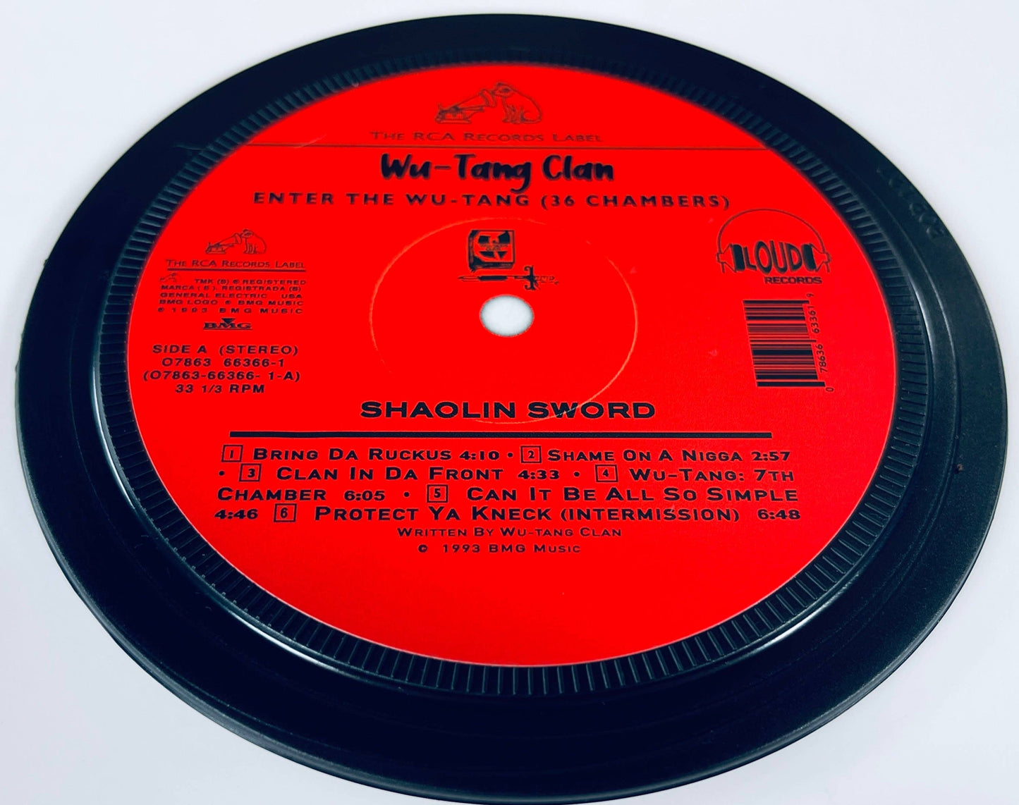 Hip Hop / Rap record label coasters - Public Enemy, NWA